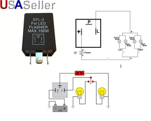 Pin blade efl electronic - efl-3,